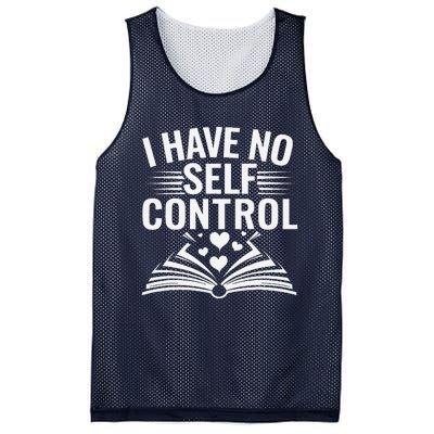 I Have No Shelf Control Funny Read Book Reading Librarian Mesh Reversible Basketball Jersey Tank