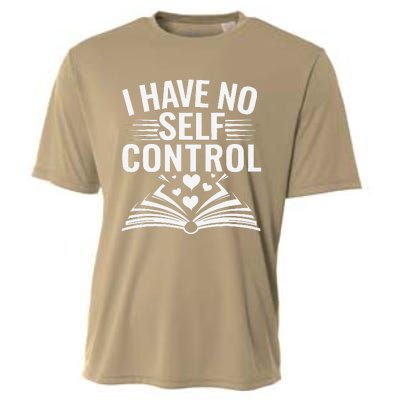 I Have No Shelf Control Funny Read Book Reading Librarian Cooling Performance Crew T-Shirt