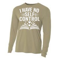 I Have No Shelf Control Funny Read Book Reading Librarian Cooling Performance Long Sleeve Crew