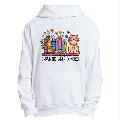 I Have No Shelf Control Literature Library Book Cat Lovers Urban Pullover Hoodie