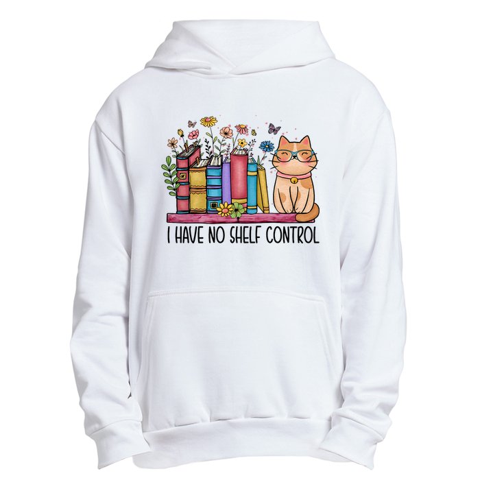 I Have No Shelf Control Literature Library Book Cat Lovers Urban Pullover Hoodie