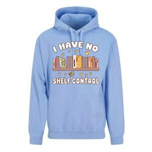 I Have No Shelf Control Funny Bookworm Unisex Surf Hoodie