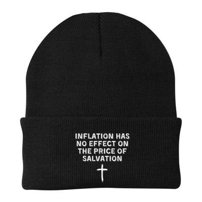 Inflation Has No Effect On The Price Of Salvation Christian Knit Cap Winter Beanie