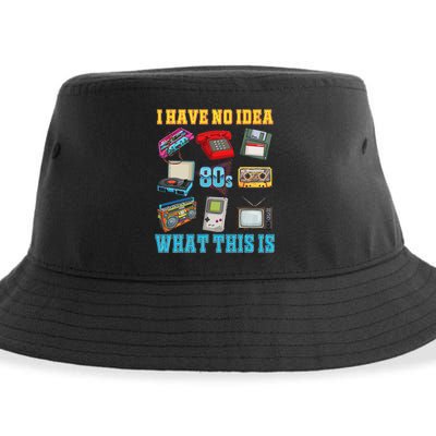 I Have No Idea What This Is  70s 80s 90s Theme Outfit Sustainable Bucket Hat