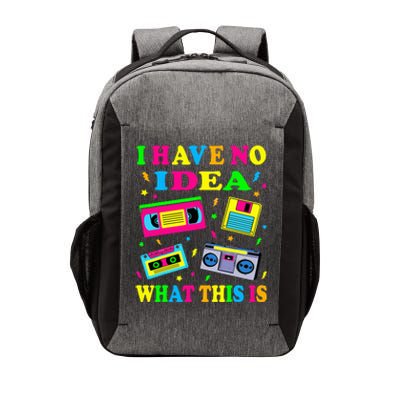 I Have No Idea What This Is 70s 80s 90s Outfit Vector Backpack