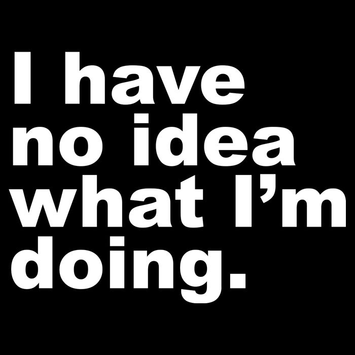 I Have No Idea What I'm Doing Funny Slogan Backpack