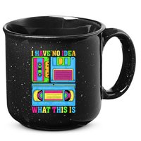 I Have No Idea What This Is 70s 80s 90s Outfit 15oz Campfire Ceramic Mug