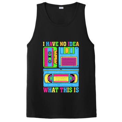 I Have No Idea What This Is 70s 80s 90s Outfit PosiCharge Competitor Tank