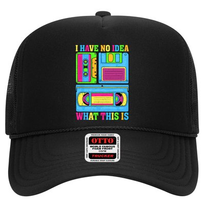 I Have No Idea What This Is 70s 80s 90s Outfit Trucker Hat