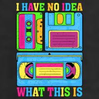 I Have No Idea What This Is 70s 80s 90s Outfit Microfiber Hand Towel