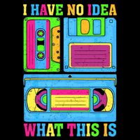 I Have No Idea What This Is 70s 80s 90s Outfit Women's Perfect Tri Rocker Tank