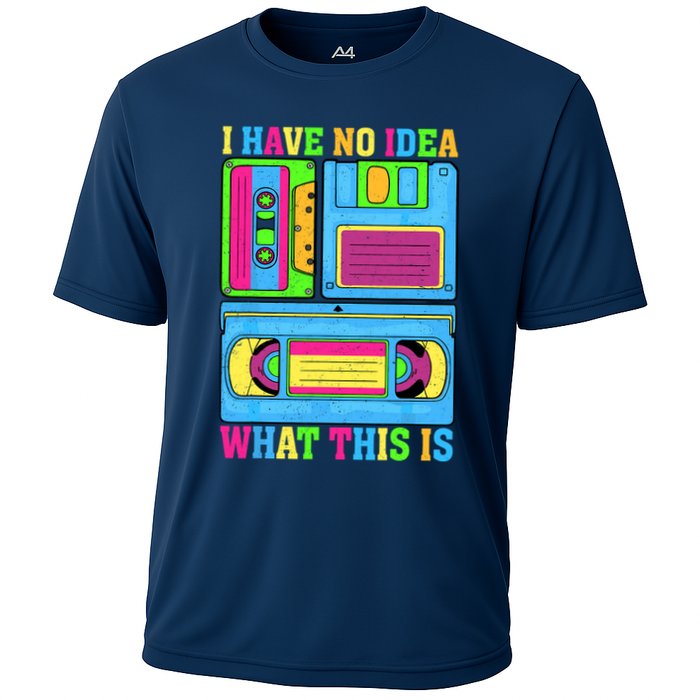 I Have No Idea What This Is 70s 80s 90s Outfit Performance Shirt