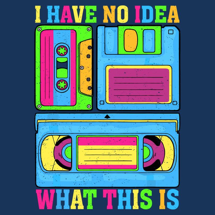 I Have No Idea What This Is 70s 80s 90s Outfit Performance Shirt
