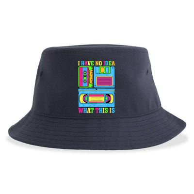 I Have No Idea What This Is 70s 80s 90s Outfit Sustainable Bucket Hat