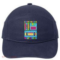 I Have No Idea What This Is 70s 80s 90s Outfit 7-Panel Snapback Hat