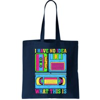 I Have No Idea What This Is 70s 80s 90s Outfit Bag