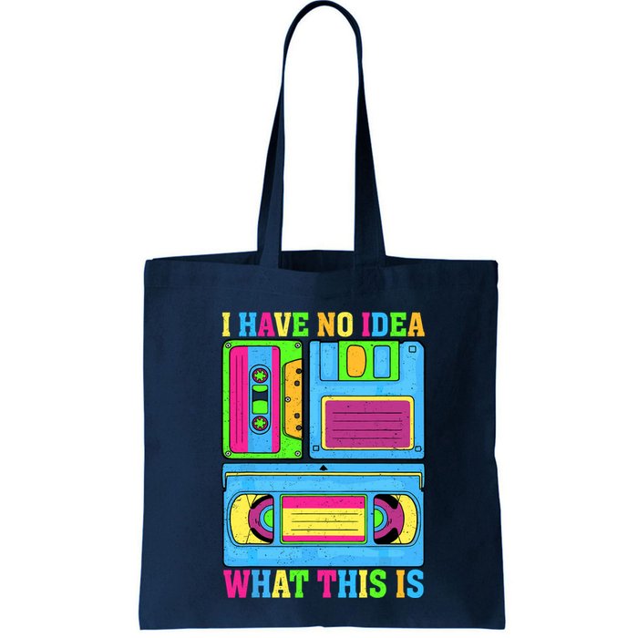 I Have No Idea What This Is 70s 80s 90s Outfit Bag