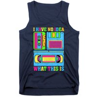 I Have No Idea What This Is 70s 80s 90s Outfit Tank Top
