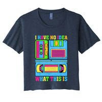 I Have No Idea What This Is 70s 80s 90s Outfit Crop Top