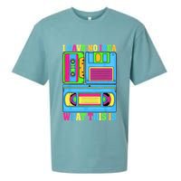 I Have No Idea What This Is 70s 80s 90s Outfit Sueded Cloud Jersey T-Shirt
