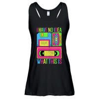 I Have No Idea What This Is 70s 80s 90s Ladies Essential Flowy Tank