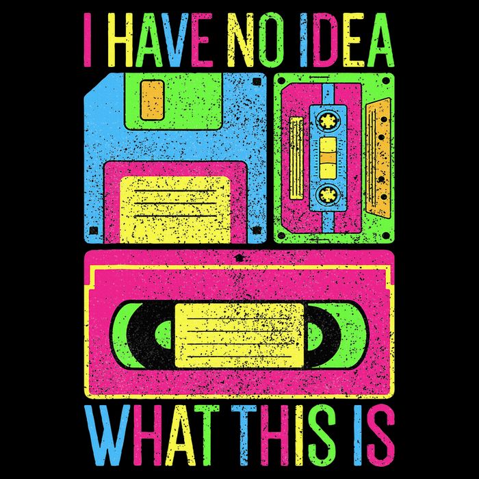 I Have No Idea What This Is 70s 80s 90s Poster