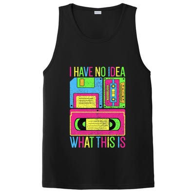 I Have No Idea What This Is 70s 80s 90s PosiCharge Competitor Tank