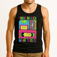 I Have No Idea What This Is 70s 80s 90s Tank Top