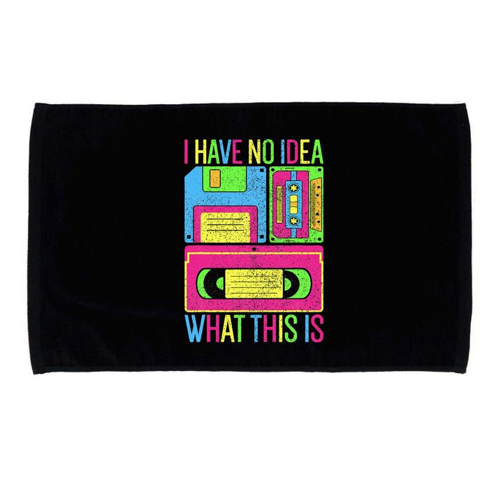 I Have No Idea What This Is 70s 80s 90s Microfiber Hand Towel