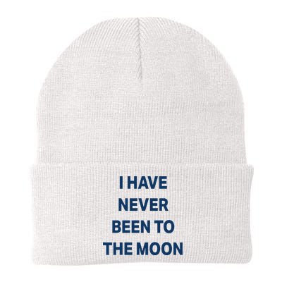 I Have Never Been To The Moon Funny Beanie