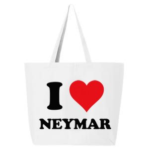 I Heart Neymar First Name 25L Jumbo Tote