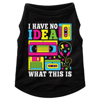 I Have No Idea What This Is 80s 90s Doggie Tank