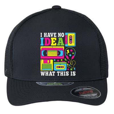 I Have No Idea What This Is 80s 90s Flexfit Unipanel Trucker Cap
