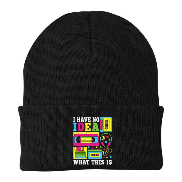 I Have No Idea What This Is 80s 90s Beanie