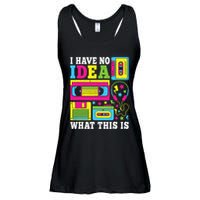 I Have No Idea What This Is 80s 90s Ladies Essential Flowy Tank