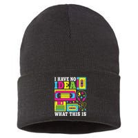 I Have No Idea What This Is 80s 90s Sustainable Knit Beanie