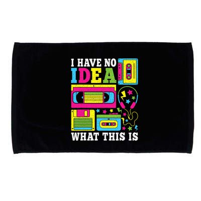 I Have No Idea What This Is 80s 90s Microfiber Hand Towel