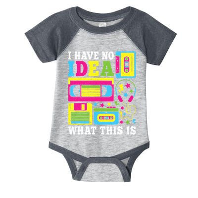 I Have No Idea What This Is 80s 90s Infant Baby Jersey Bodysuit