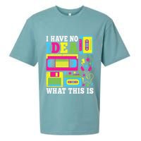 I Have No Idea What This Is 80s 90s Sueded Cloud Jersey T-Shirt
