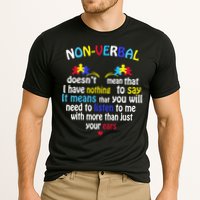 I Have NONVERBAL Autism Awareness , Autism  Cooling Performance Crew T-Shirt