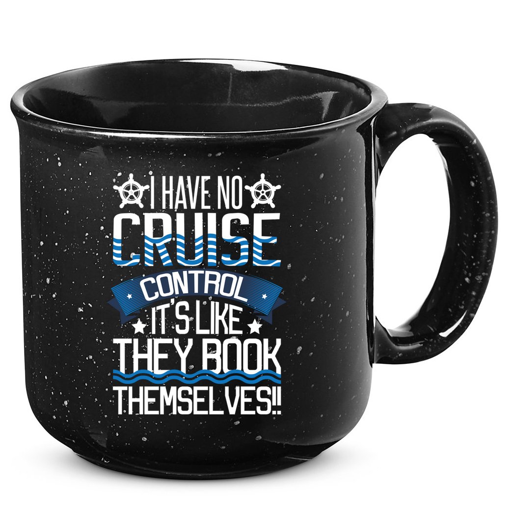 I Have No Cruise Control Family Vacation Couples Gift 15oz Campfire Ceramic Mug