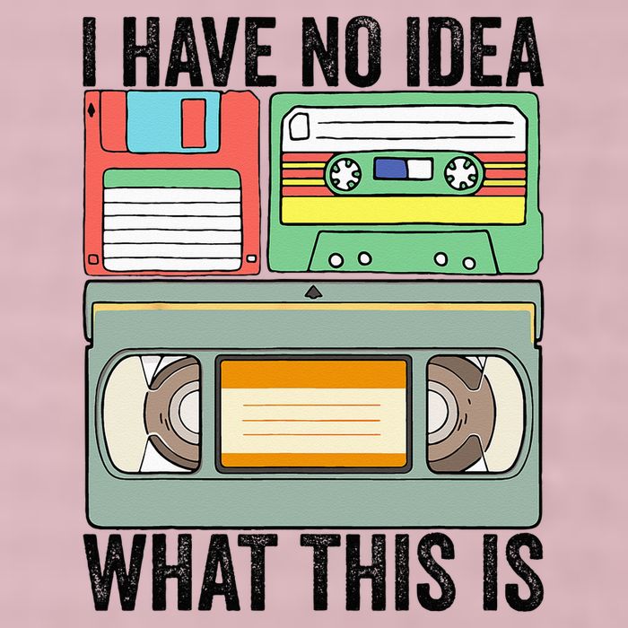 I Have No Idea What This Is 80s 90s Cassette 25L Jumbo Tote