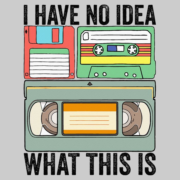I Have No Idea What This Is 80s 90s Cassette Tie-Dye T-Shirt