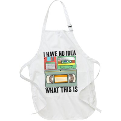 I Have No Idea What This Is 80s 90s Cassette Apron