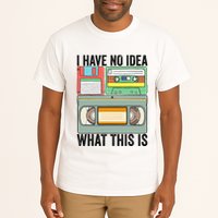 I Have No Idea What This Is 80s 90s Cassette Tall T-Shirt
