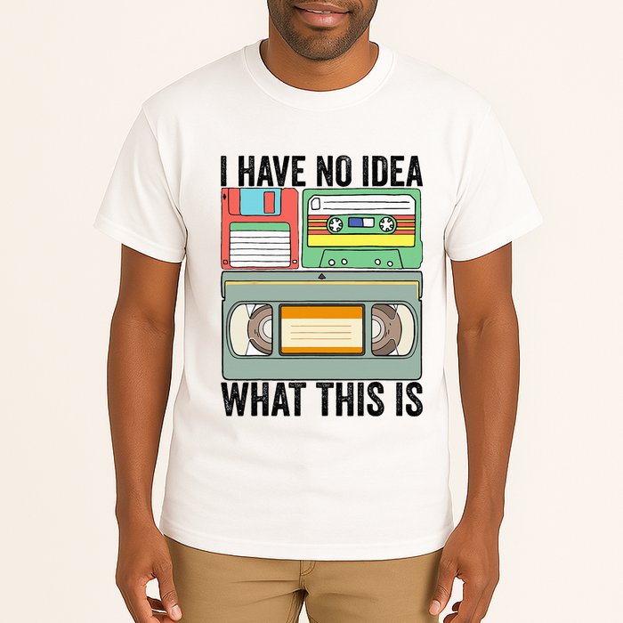 I Have No Idea What This Is 80s 90s Cassette Tall T-Shirt
