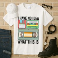 I Have No Idea What This Is 80s 90s Cassette Tall T-Shirt
