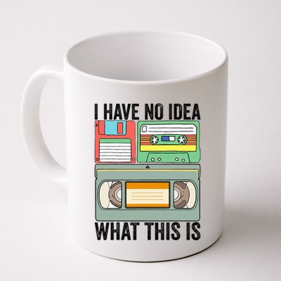I Have No Idea What This Is 80s 90s Cassette Mug
