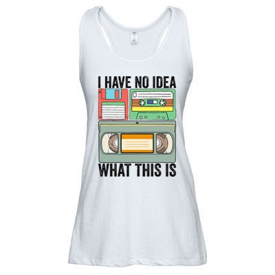 I Have No Idea What This Is 80s 90s Cassette Ladies Essential Flowy Tank