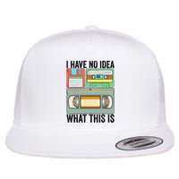 I Have No Idea What This Is 80s 90s Cassette Flatbill Hat